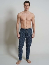 A Fish Named Fred Wintersport  navy/print pyjama pant
