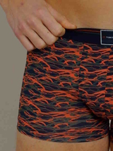 Tom Tailor Blue/Green All over  blue/print sport boxershort