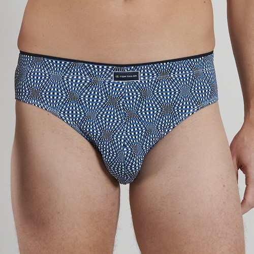 Tom Tailor caleidoscoop blue/print men brief