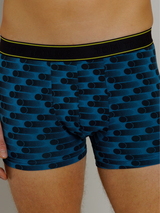 Tom Tailor Black Hole blue/black modal boxershort