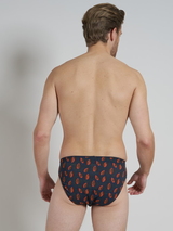 Tom Tailor Autumn grey/orange men brief