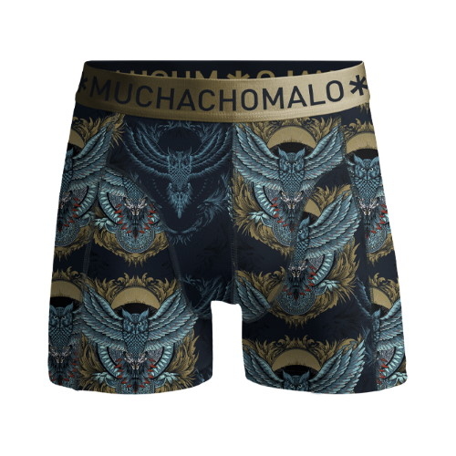 Muchachomalo NiteOwl blue/print boys boxershort