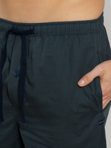 Tom Tailor Checkered green/print pyjama pant