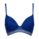 After Eden Feline cobalt push up bra
