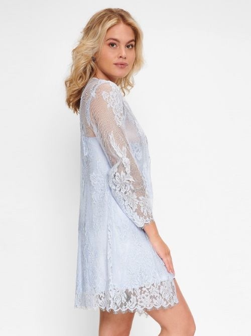 LingaDore Night Heather Blue baby blue kimono