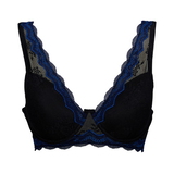 After Eden D-Cup & Up Noa black/blue padded bra