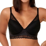 After Eden D-Cup & Up Do black padded bra