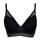After Eden D-Cup & Up Do black padded bra