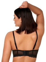 After Eden D-Cup & Up Do black padded bra