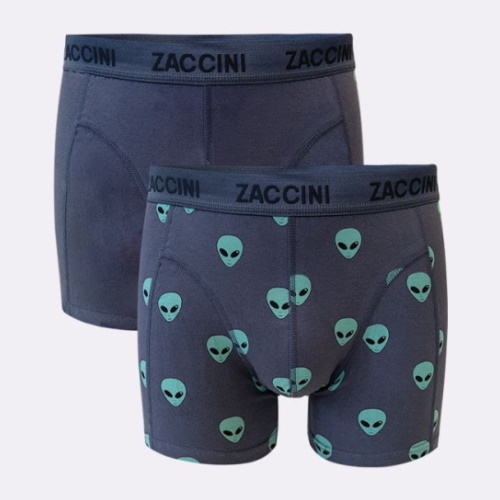 Zaccini Alien grey/print boxer short