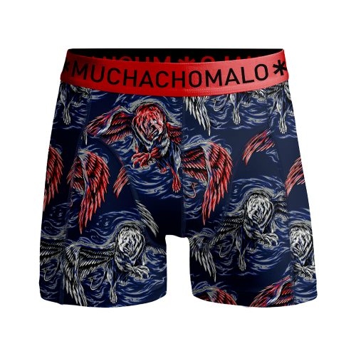 Muchachomalo Fire Bird blue/print boxer short
