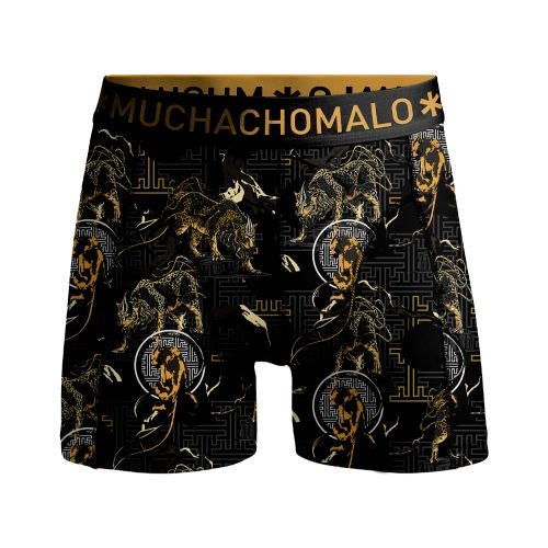 Muchachomalo Fantasy black/print boxer short