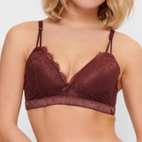 LingaDore Rum Raisin brown padded bra