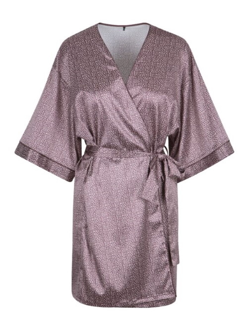 LingaDore Night Giraffe brown/print kimono