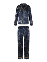 LingaDore Night SATIN navy/print pajama