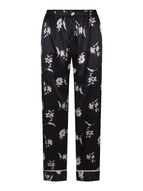LingaDore Night SATIN black/print pajama