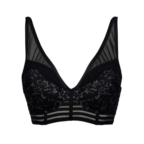 After Eden D-Cup & Up Nina black padded bra