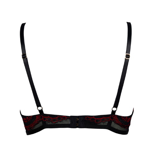 After Eden Nulan black/red padded bra