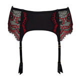 After Eden Nulan black/red suspender