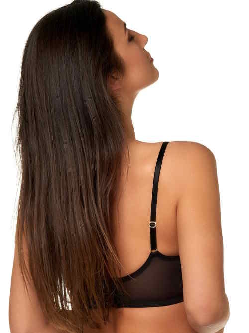 After Eden Novi black/gold padded bra