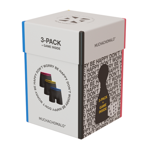 Muchachomalo Game Cube black/multicolor boxer short