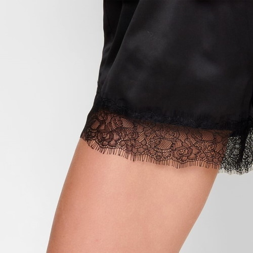 LingaDore Night Sustainable black pyjama trouser