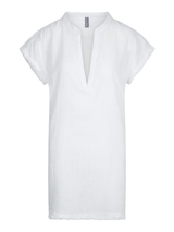 LingaDore Beach Angora White  off white tunic