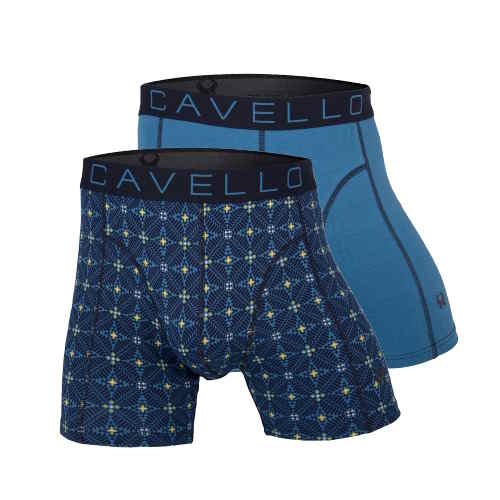 Cavello Stitch blue boxer short