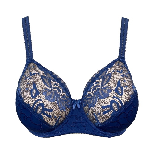 Elbrina Johanna blue non-padded bra