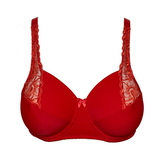Elbrina Helen red non-padded bra