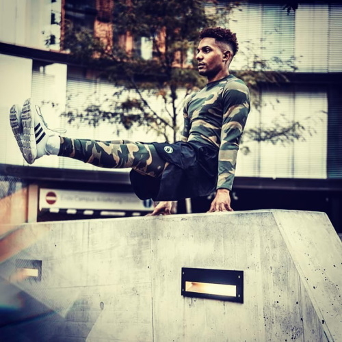 Stark Soul Camouflage grey/print men's thermo pant