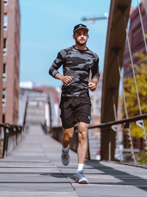 Stark Soul Camouflage grey/print men's thermo t-shirt