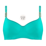 Marlies Dekkers Siren of the Nile aqua non-padded bra