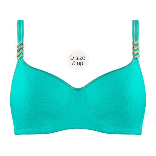 Marlies Dekkers Siren of the Nile aqua non-padded bra