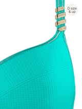 Marlies Dekkers Siren of the Nile aqua non-padded bra