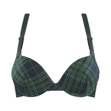 Marlies Dekkers Gloria green/print push up bra