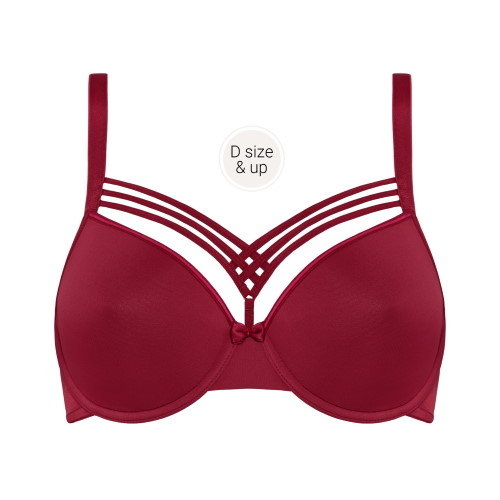 Marlies Dekkers Dame de Paris bordeaux padded bra