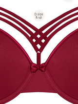 Marlies Dekkers Dame de Paris bordeaux padded bra