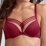 Marlies Dekkers Dame de Paris bordeaux push up bra