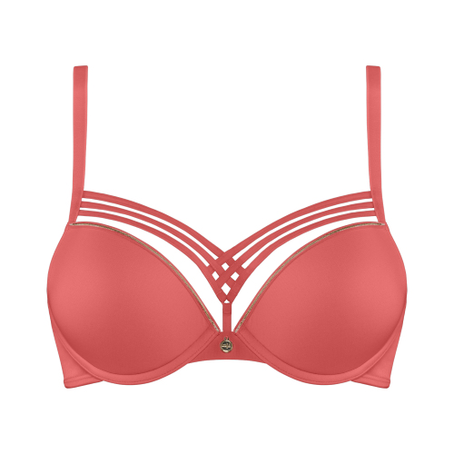 Marlies Dekkers Dame de Paris pink/gold push up bra