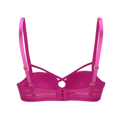 Sapph ICB Rosie fuchsia padded bra