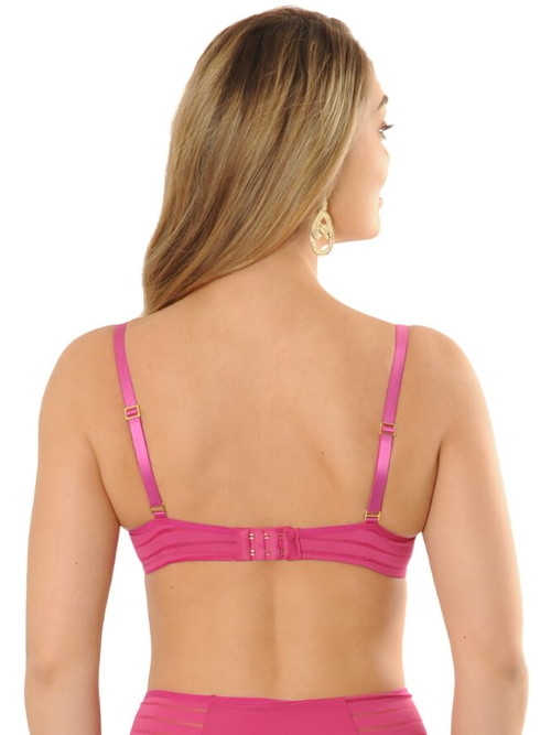 Sapph ICB Rosie fuchsia padded bra