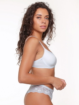 LingaDore Daily Uni Fit illusion blue padded bra