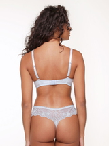 LingaDore Daily Basic illusion blue thong