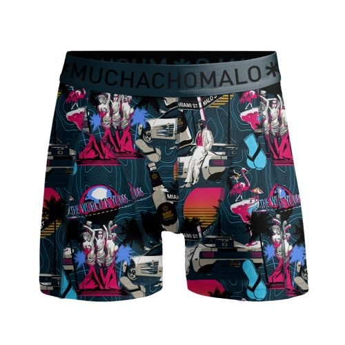 Muchachomalo Miami Vatos blue/print boxer short