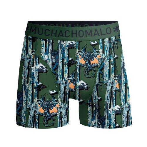 Muchachomalo Chasing Waterfalls green/print boxer short
