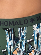 Muchachomalo Chasing Waterfalls green/print boxer short
