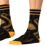Muchachomalo Cuban black/print socks
