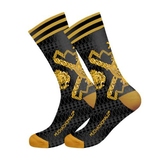 Muchachomalo Cuban black/print socks