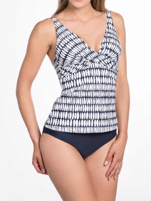 Bomain Koh Phi Phi navy/white tankini set